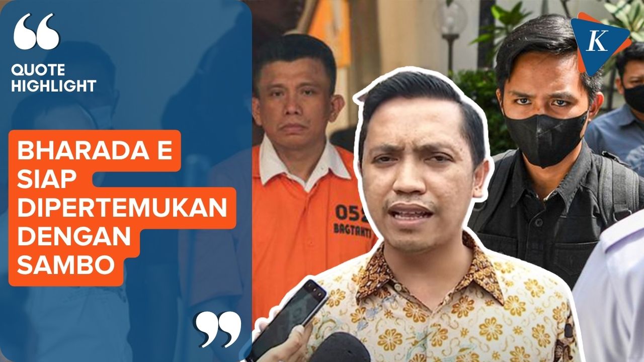 Pengacara Sebut Bharada E Siap Hadapi Sambo di Persidangan