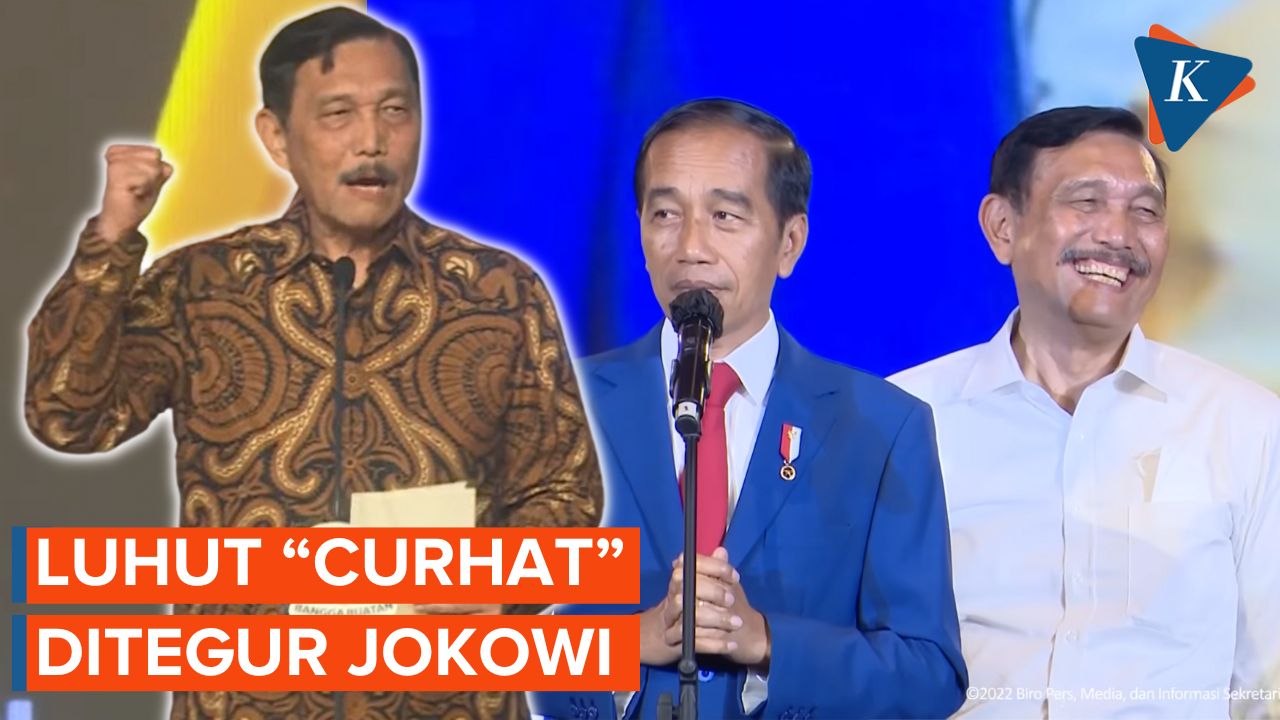 Luhut Curhat Pernah Ditegur Jokowi karena Hal Ini (REV)