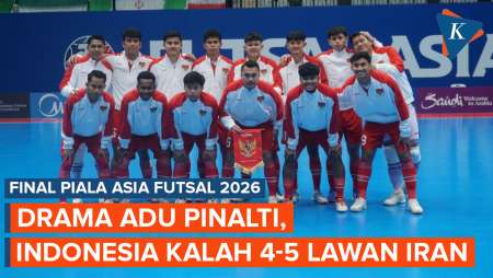 Hasil Timnas Futsal Indonesia Vs Iran: Skuad Garuda Takluk Lewat Adu Pinalti