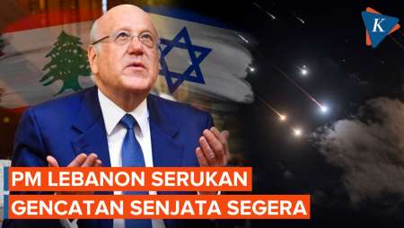 Kecam Serangan Brutal Israel, PM Lebanon Serukan Gencatan Senjata