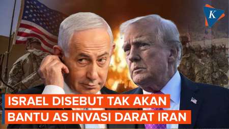 Israel Disebut Tak Akan Bantu AS jika Invasi Darat ke Iran