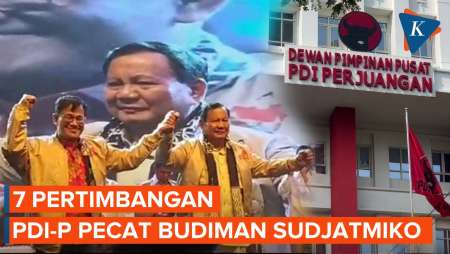 7 Pertimbangan PDI-P Pecat Budiman Sudjatmiko