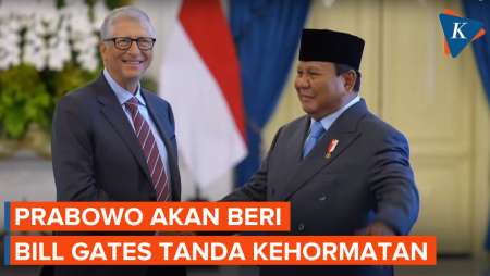 Prabowo Bakal Berikan Bill Gates Tanda Kehormatan Atas Jasanya pada Indonesia dan Dunia