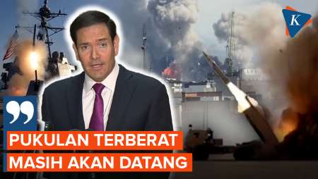 Menlu AS Ancam Iran Serangan Terberat Masih Akan Datang, Target Bukan Ganti Rezim