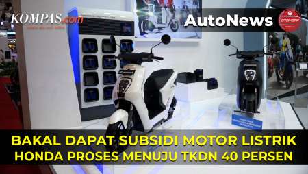 Motor Listrik Honda Masih Proses Menuju TKDN 40 Persen