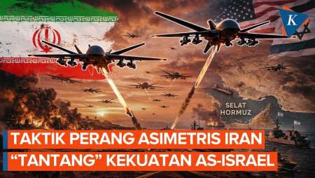 Iran Andalkan Perang Asimetris, Bisakah Menekan Dominasi AS–Israel?