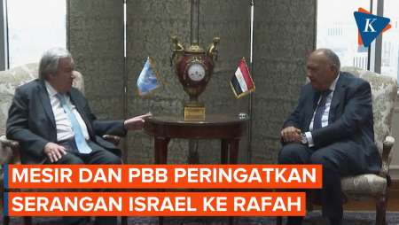 Mesir dan PBB Peringatkan soal Operasi Militer Israel di Rafah