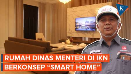 Mengintip Rumah Dinas Menteri di IKN, Serba Canggih!