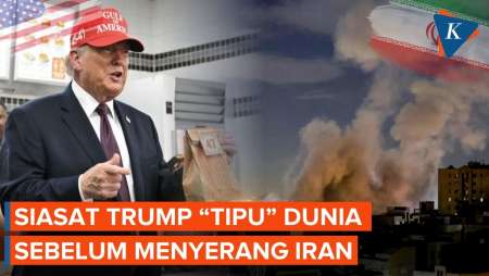 Siasat Trump “Tipu” Dunia: Bagi-bagi Burger Sebelum Serangan Mendadak Ke Iran