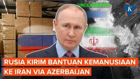 Putin Beri Bantuan Kemanusiaan Ke Iran, Ukraina Tuding Rusia Juga Kirim Drone Shahed