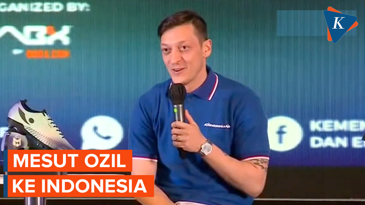 Kedatangan Mesut Ozil ke Indonesia Temui Sandiaga Uno