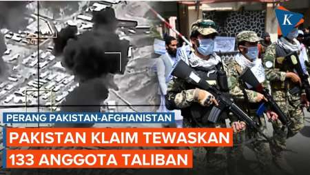 Serangan Udara Pakistan Bombardir Afghanistan, 133 Anggota Taliban Tewas
