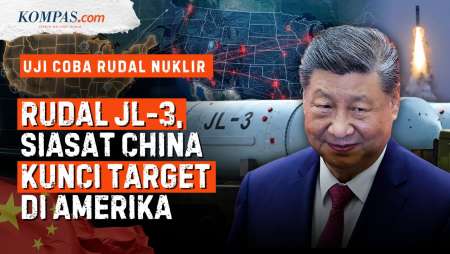 China “Panaskan” JL-3, Rudal Nuklir Mampu Goyangkan Seluruh Daratan AS