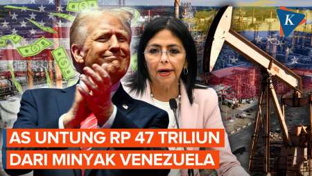 AS "Sikat" 50 Juta Barel Minyak Venezuela, Trump Yang Atur Keuntungannya