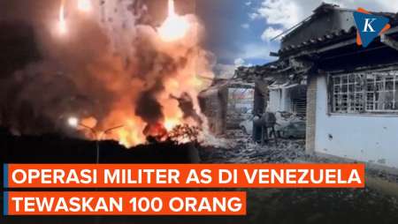 100 Orang Tewas Akibat Operasi Militer AS, Mendagri Venezuela: Serangan Biadab Dan Keji