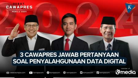 [FULL] 3 Cawapres Jawab Pertanyaan soal Penyalahgunaan Data Digital 