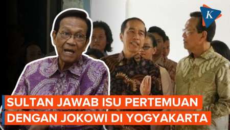 Respons Sri Sultan HB X Diisukan Bertemu dengan Jokowi di Yogyakarta