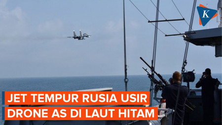 Laut Hitam Memanas, Rusia Cegat Drone Amerika Serikat