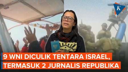 9 WNI Diculik Israel di Misi Flotilla, Jurnalis Republika Belum Bisa Dikontak