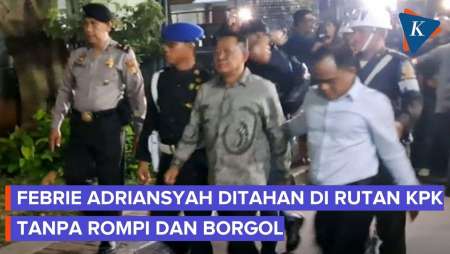 Gaya Febrie Adriansyah Saat Ditanya Tak Pakai Rompi dan Borgol di KPK