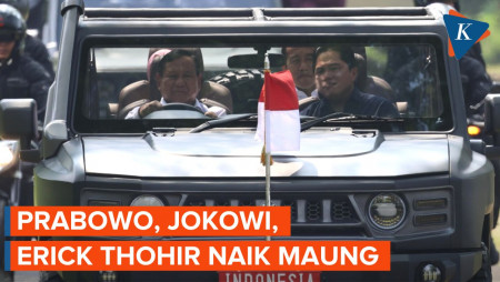 Momen Prabowo Menyopiri Jokowi dan Erick Thohir Naik Pindad Maung