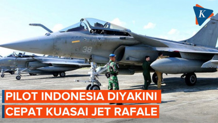 Pilot TNI AU Butuh 100 Jam untuk Kuasai Jet Rafale
