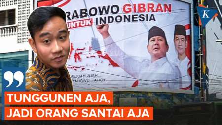 Soal Deklarasi Bacawapres Prabowo Nanti Malam, Gibran: Tunggu Saja