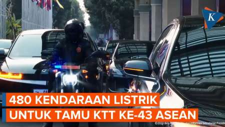 Jenis-jenis Motor dan Mobil Pengamanan KTT Ke-43 ASEAN, Tenaga Listrik dan Pinjam Semua