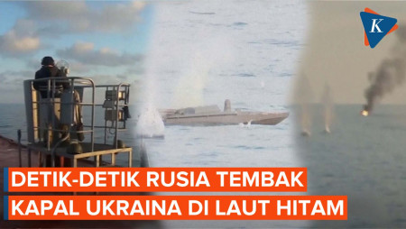 Rusia Klaim Gagalkan Serangan Ukraina di Laut Hitam