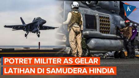 Momen AS Gelar Latihan Militer Di Samudera Hindia, Siap Serang Iran?