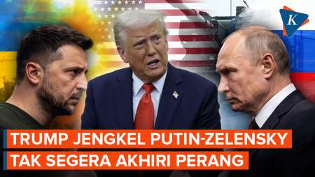 Trump Jengkel Pada Putin Dan Zelensky Karena Tak Segera Akhiri Perang