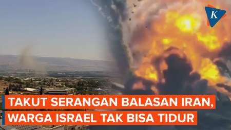 Takut Diserang Iran, Warga Israel sampai Tak Bisa Tidur