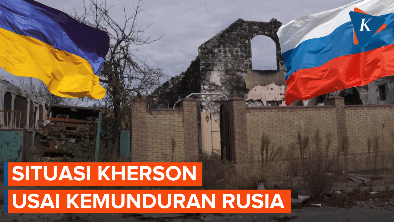 Situasi Kherson setelah kemunduran Rusia