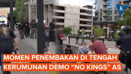 Detik-detik Bunyi Tembakan Bikin Panik Unjuk Rasa 
