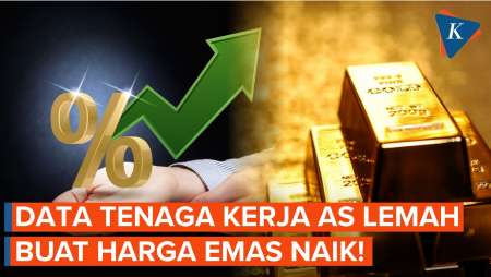 Harga Emas Dunia Menguat Di Tengah Lemahnya Data Tenaga Kerja AS