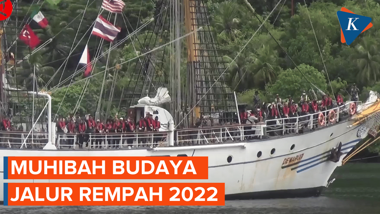KRI Dewaruci Lanjutkan Pelayaran Muhibah Budaya Jalur Rempah 2022