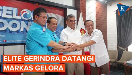 Elite Gerindra Datangi Markas Partai Gelora, Ada Apa?