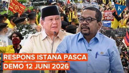 Istana Jawab 5 Tuntutan Demo Mahasiswa 12 Juni 2026