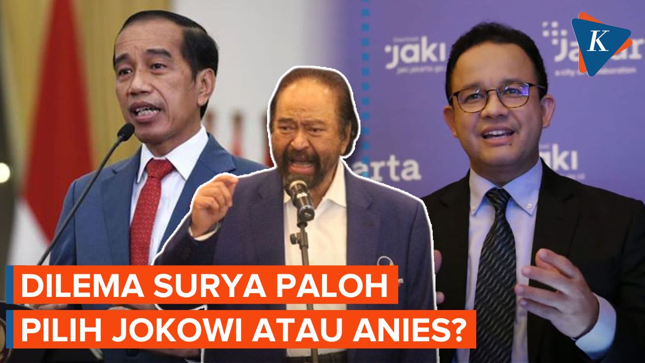 Saat Surya Paloh di Persimpangan Jalan, Sayonara Jokowi atau Welcome Anies?