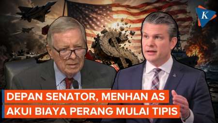 Menhan AS Akui Dana Perang Iran Menipis, Minta Tambahan Anggaran Rp 1.199 Triliun