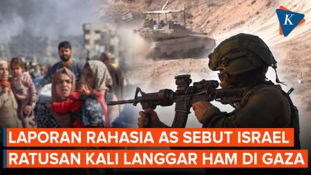 Laporan Rahasia AS: Israel Diduga Langgar HAM Ratusan Kali Di Jalur Gaza