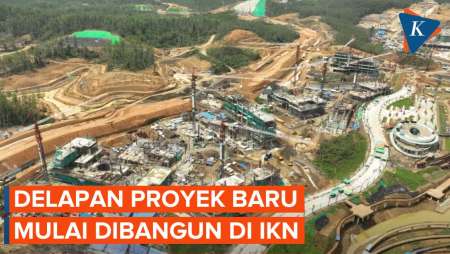 Daftar Proyek Baru IKN yang Dibangun Mulai Kamis dan Jumat