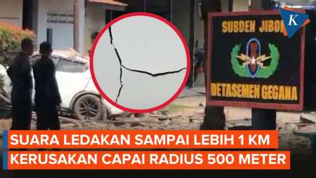 Efek Ledakan Mako Brimob Surabaya, Rusakkan Gedung dalam Radius 500 Meter
