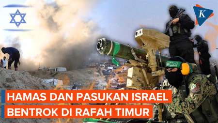 Brigade Al Qassam Hamas dan Israel Terlibat Bentrok di Raffah Gaza