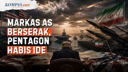 Bukti Iran Pelan-pelan "Lumat" AS: Hancurkan Markas "Aman" AS, Pentagon Kehabisan Ide Melawan