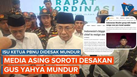 Polemik Kursi Ketum PBNU, Media Asing Soroti Nasib Gus Yahya