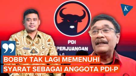 PDI-P Proses Pemecatan Bobby Nasution karena Dukung Prabowo-Gibran