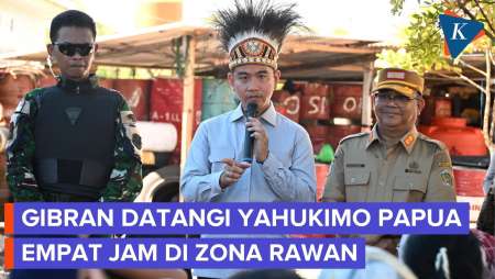 Sempat Batal Karena Masalah Keamanan, Gibran Penuhi Janji Ke Yahukimo Papua