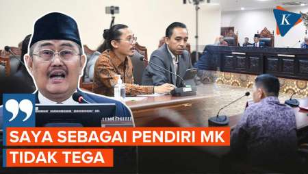 Reputasi MK Tercoreng, Ketua MKMK Jimly: Saya sebagai Pendiri MK Tidak Tega