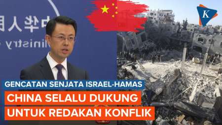 China: Sejak Konflik Gaza Pecah, Kami Selalu Serukan Gencatan Senjata